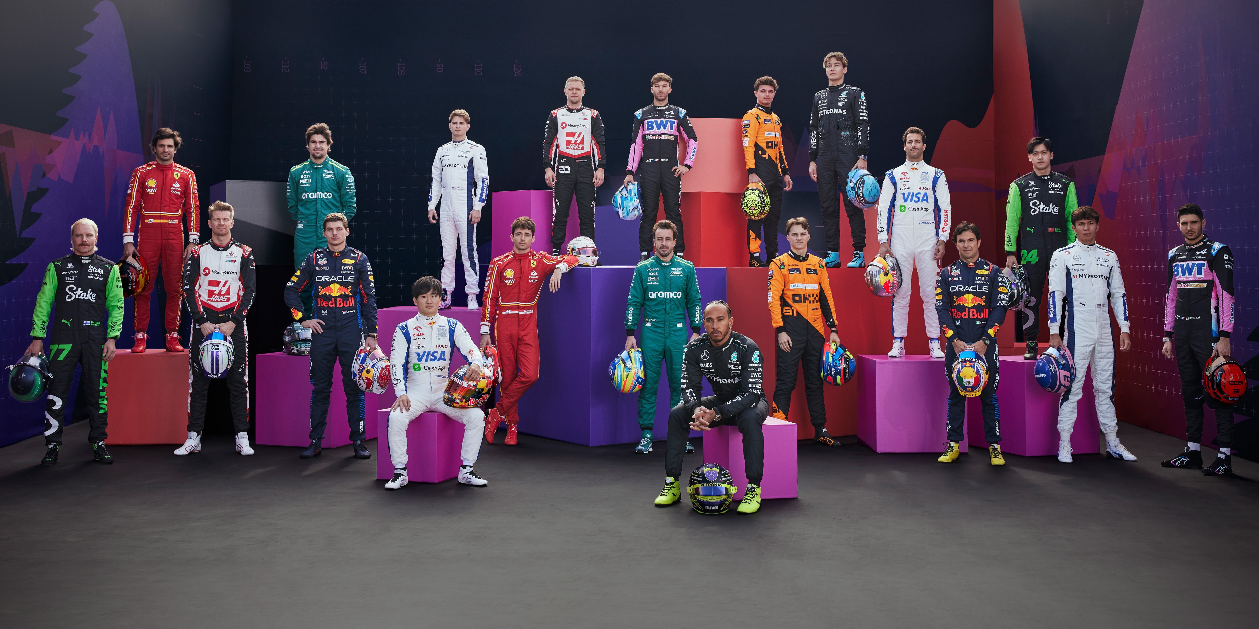 阿斯顿马丁力克红牛车队，勒克莱尔带队取胜